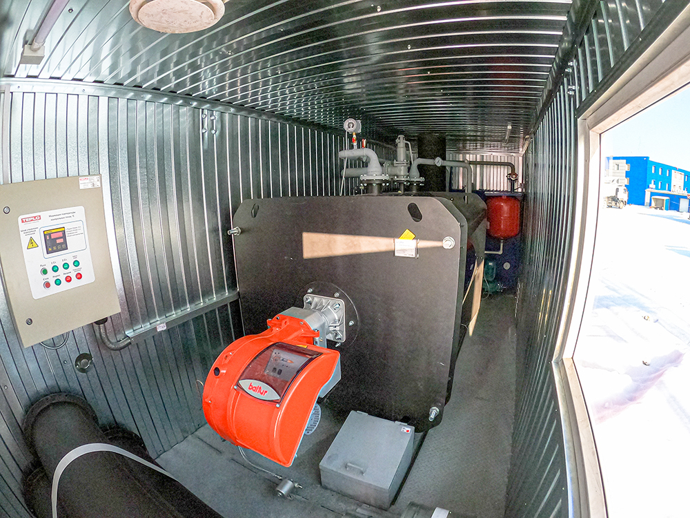 Водогрейная котельная ВК-10 <br> в блок-контейнере - фото 1