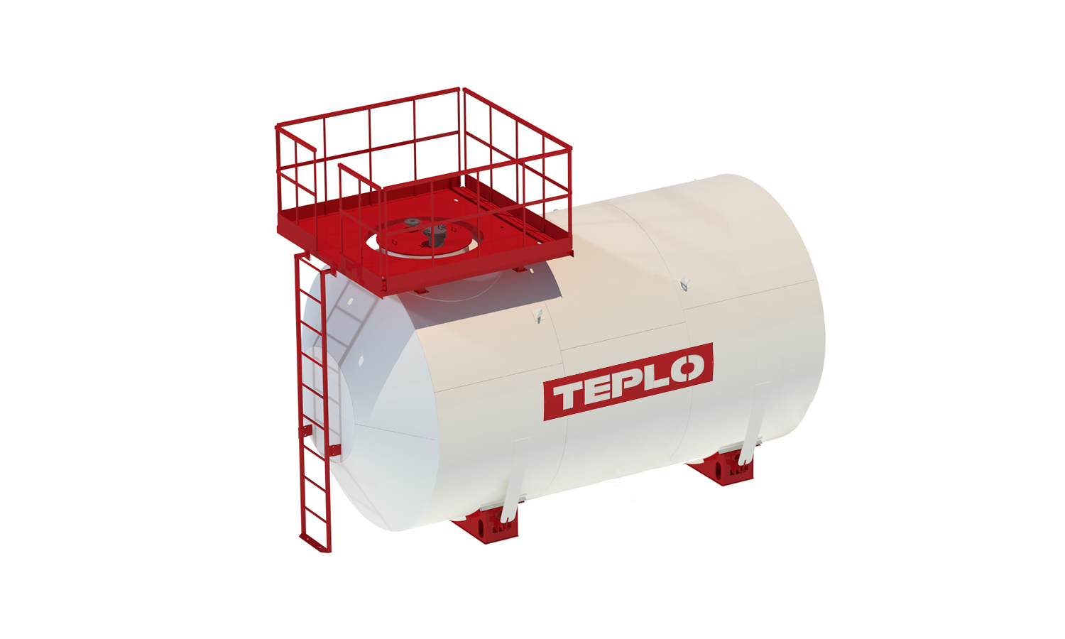 Резервуар горизонтальный стальной РГС-15 от завода TEPLO